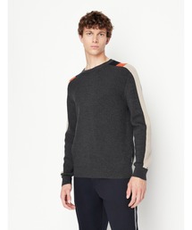 ARMANI EXCHANGE | 【A|X アルマーニ エクスチェンジ】カラーブロック　ニットプルオーバー(ニット/セーター)