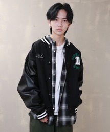 SPINNS | 【刺繍ワッペンデザイン】メルトン スタジャン(スタジャン)