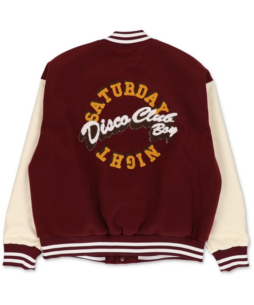 SPINNS(スピンズ)の「【刺繍ワッペンデザイン】メルトン スタジャン(スタジャン・メンズ・グリーン/ワイン/ブラック・ONESIZE)」の13枚目の写真