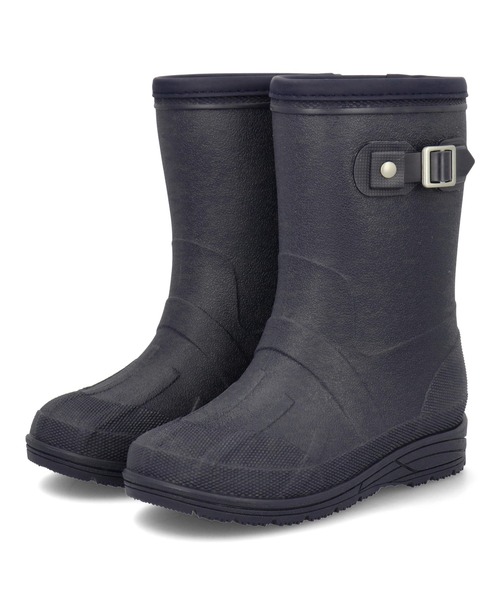 MAD FOOT（マッドフット）の「MADFOOT! マッドフット キッズ レインブーツ 【完全防水/幅広3E】 長靴 212100（レインシューズ・キッズ・ネイビー/パープル系その他/ピンク/カーキ・15.0cm/16.0cm/17.0cm/18.0cm/19.0cm/20.0cm/21.0cm）」の2枚目の写真