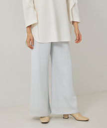 qualite | サテンセミフレアーパンツ(その他パンツ)