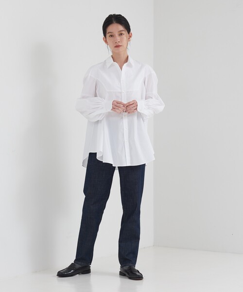 collex（コレックス）の「定番人気！ボーイズライクデニムパンツ（デニムパンツ・レディース・ブルー/ネイビー・S/M/L）」の10枚目の写真