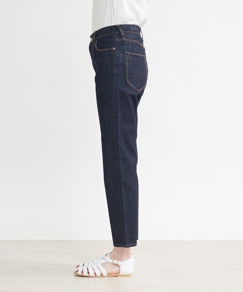 collex（コレックス）の「定番人気！ボーイズライクデニムパンツ（デニムパンツ・レディース・ブルー/ネイビー・S/M/L）」の8枚目の写真