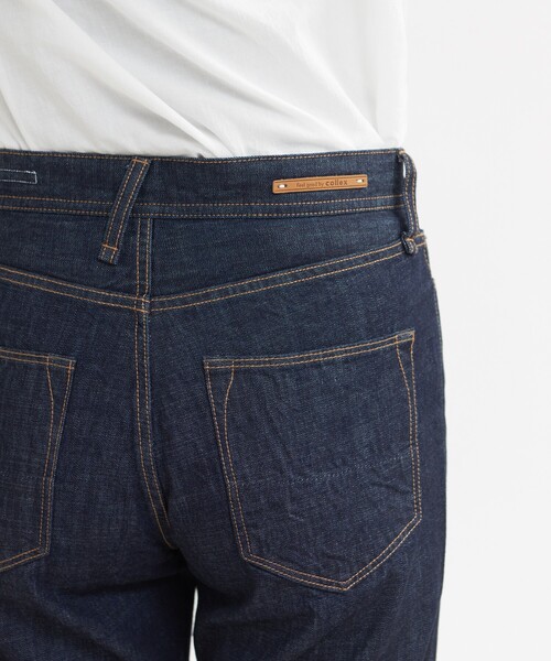 collex（コレックス）の「定番人気！ボーイズライクデニムパンツ（デニムパンツ・レディース・ブルー/ネイビー・S/M/L）」の5枚目の写真