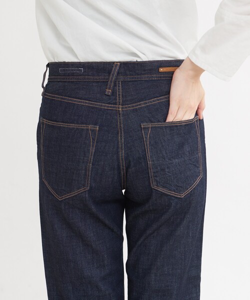 collex（コレックス）の「定番人気！ボーイズライクデニムパンツ（デニムパンツ・レディース・ブルー/ネイビー・S/M/L）」の4枚目の写真
