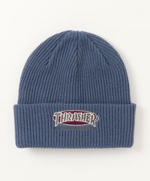THRASHER（スラッシャー）の「OVAL MAG ACRYLIC KIDS BEANIE/THRASHER スラッシャーキッズニットキャップ・ビーニー ユニセックス ストリート スケート 防寒 親子コーデ（ニットキャップ/ビーニー）」