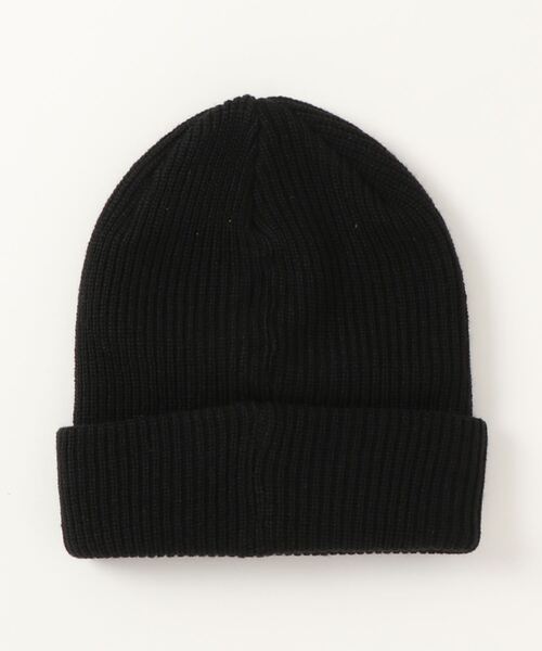 THRASHER（スラッシャー）の「OVAL MAG ACRYLIC KIDS BEANIE/THRASHER スラッシャーキッズニットキャップ・ビーニー ユニセックス ストリート スケート 防寒 親子コーデ（ニットキャップ/ビーニー・キッズ・ブラック/カーキ/ブルー・FREE）」の4枚目の写真