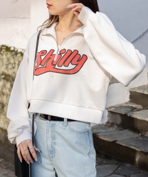 WEGO | WEGO/ハーフジップショートスウェット(スウェット)