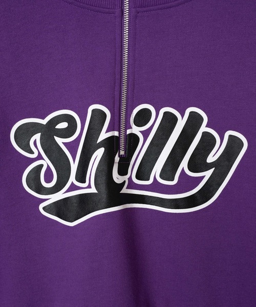 WEGO（ウィゴー）の「WEGO/ハーフジップショートスウェット（スウェット・レディース・ブルー/ホワイト/ブラック/パープル・FREE）」の12枚目の写真