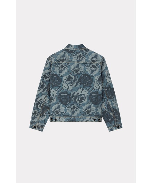 KENZO（ケンゾー）の「Pixel Rose' デニム ジャケット（テーラード
