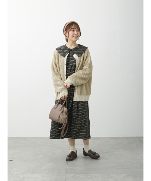 ehka sopo（エヘカソポ）の「花柄襟付ワンピース（ワンピース）」 - WEAR