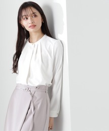 NATURAL BEAUTY BASIC（ナチュラルビューティーベーシック）の「フロントタックブラウス（シャツ/ブラウス・レディース）」