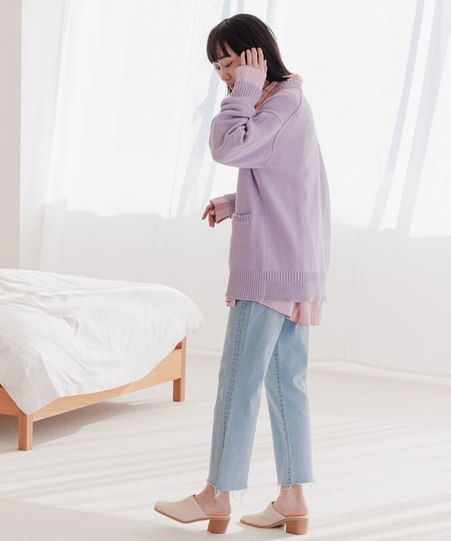 niko and（ニコアンド）の「[着丈が選べる]洗えるライトミックス