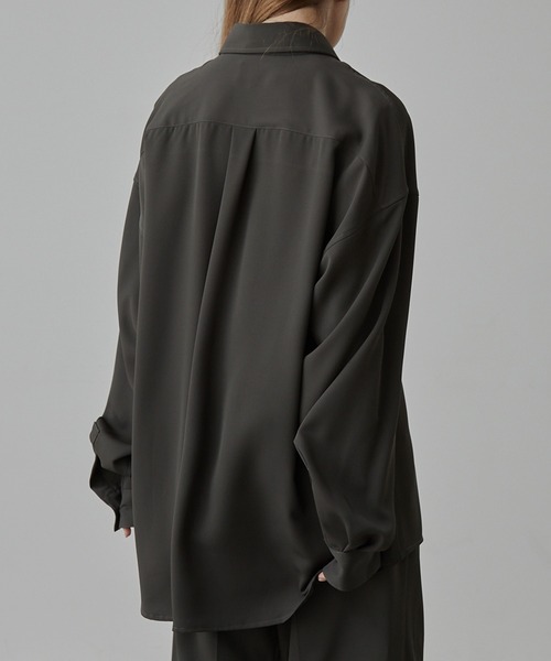 Loose silhouette Regular collar shirt /setup/ ルーズ