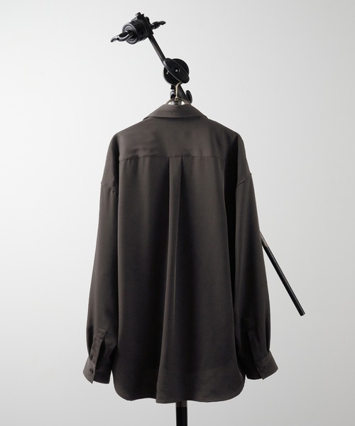Loose silhouette Regular collar shirt /setup/ ルーズ