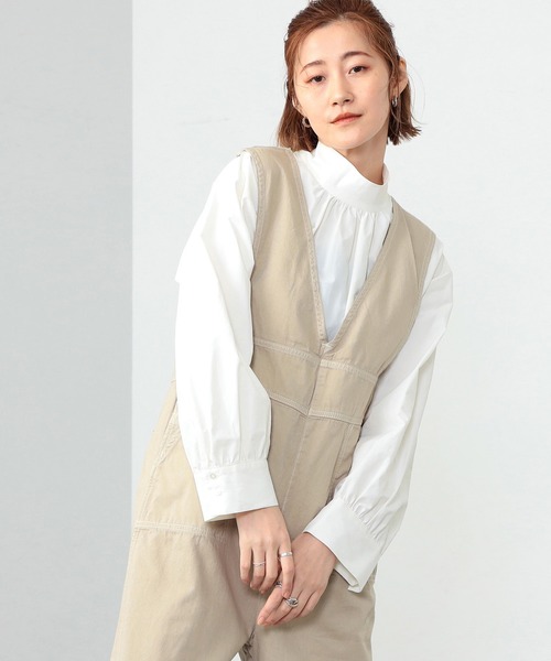 SOMETHING（サムシング）の「【SOMETHING】Vネックサロペット