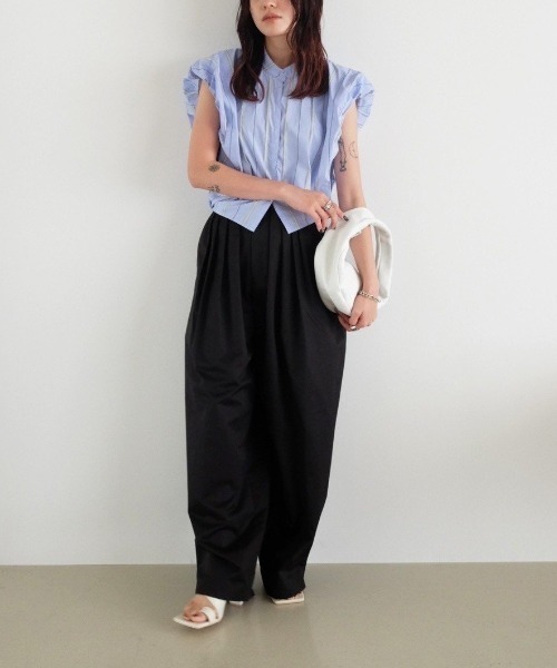 トップス TODAYFUL Puffshoulder Compact Shirts TODAYFUL/トゥデイフル】Puffshoulder Compact Shirts/パフ