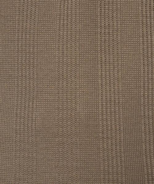 green label relaxing(グリーンレーベルリラクシング)の「【WEB限定】JUSTFIT ハリヌキ ワッフル Vネック 半袖 カットソー(Tシャツ/カットソー・メンズ・ブラック/ホワイト/モカ・XL/M/L/S)」の16枚目の写真