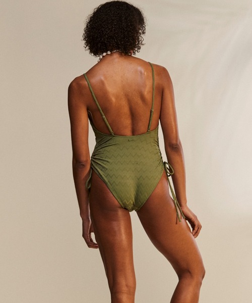 ROXY（ロキシー）の「CURRENT COOLNESS ONE/ロキシー水着(ワンピース）（水着・レディース・グリーン・SMALL/MEDIUM/X-SMALL）」の3枚目の写真