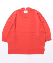 LANVIN en Bleu | ハイネックハーフスリーブニット(ニット/セーター)