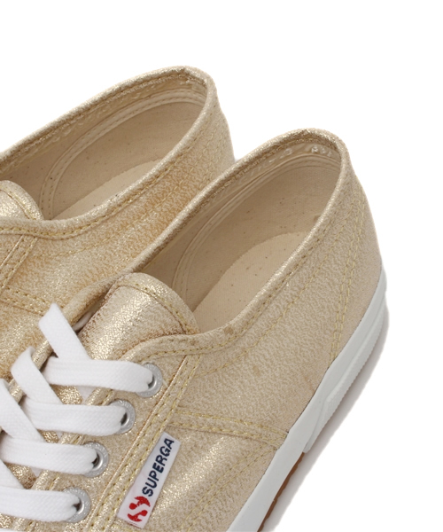 SHIPS for women(シップスフォーウィメン)の「SUPERGA: LAME CANVAS SNEAKER(2750)(スニーカー・レディース・ゴールド/シルバー・37/38/36/39/35)」の9枚目の写真