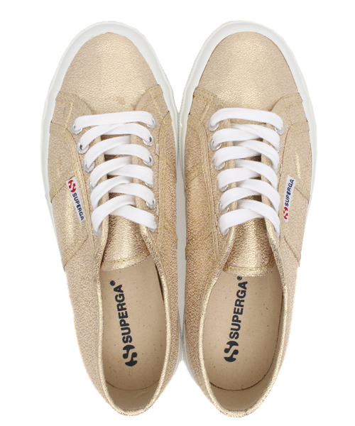 SHIPS for women(シップスフォーウィメン)の「SUPERGA: LAME CANVAS SNEAKER(2750)(スニーカー・レディース・ゴールド/シルバー・37/38/36/39/35)」の11枚目の写真