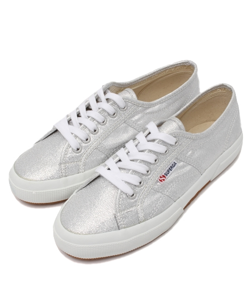 SHIPS for women(シップスフォーウィメン)の「SUPERGA: LAME CANVAS SNEAKER(2750)(スニーカー・レディース・ゴールド/シルバー・37/38/36/39/35)」の3枚目の写真