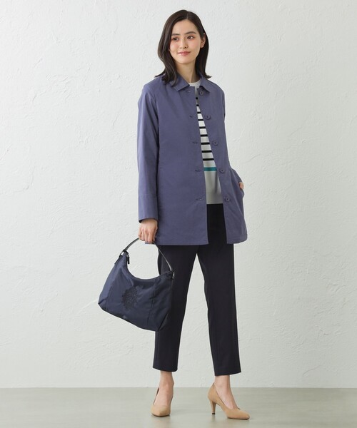 amaca（アマカ）の「DAVIS ショルダーバッグ（ショルダーバッグ・レディース・ダークネイビー/ピンク系その他2/ベージュ・FREE）」の12枚目の写真