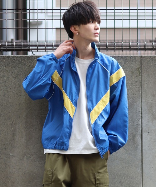 SITRY(シトリー)の「military design nylon blouson/ミリタリーデザイン ナイロン ブルゾン(ナイロンジャケット・メンズ・グリーン/ブラック/ブルー・M/L/XL)」の14枚目の写真