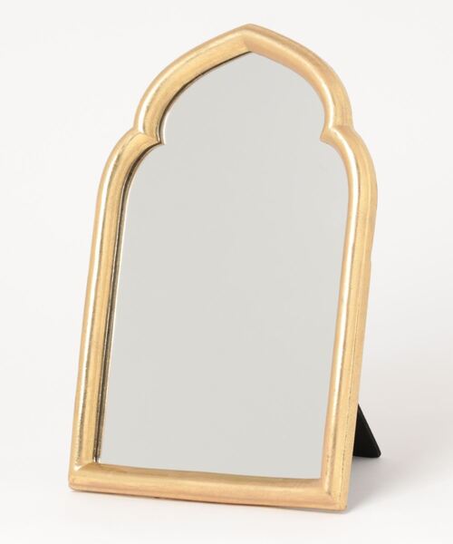 BIRTHDAY BAR（バースデイバー）の「ゴールド フレームミラー（ミラー・レディース・ゴールド・フリー）」の7枚目の写真