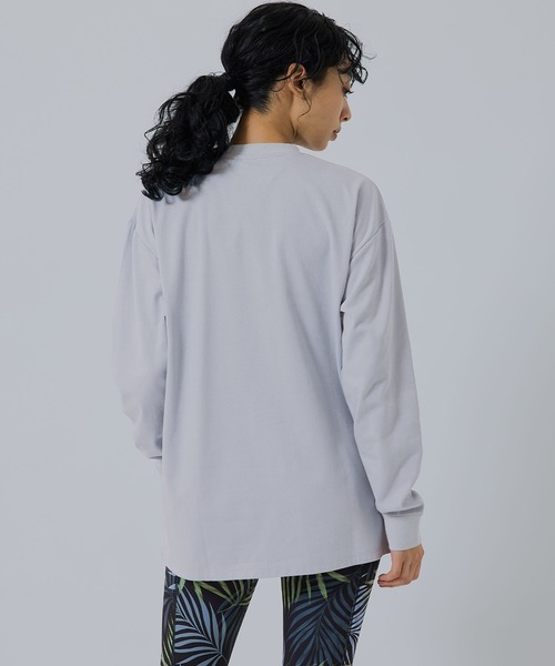 NERGY（ナージー）の「【UV／吸水速乾】COOLMAXロングＴシャツ（Tシャツ/カットソー・レディース・ブルー/ピンク/スミクロ/ホワイト・M/L）」の22枚目の写真