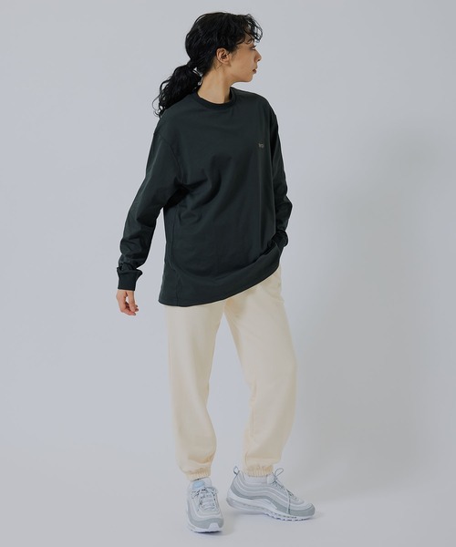 NERGY（ナージー）の「【UV／吸水速乾】COOLMAXロングＴシャツ（Tシャツ/カットソー・レディース・ブルー/ピンク/スミクロ/ホワイト・M/L）」の19枚目の写真