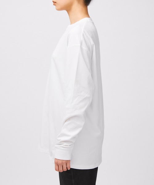 NERGY（ナージー）の「【UV／吸水速乾】COOLMAXロングＴシャツ（Tシャツ/カットソー・レディース・ブルー/ピンク/スミクロ/ホワイト・M/L）」の5枚目の写真