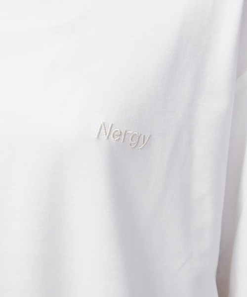 NERGY（ナージー）の「【UV／吸水速乾】COOLMAXロングＴシャツ（Tシャツ/カットソー・レディース・ブルー/ピンク/スミクロ/ホワイト・M/L）」の8枚目の写真