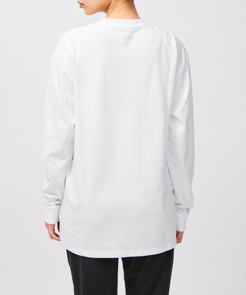 NERGY（ナージー）の「【UV／吸水速乾】COOLMAXロングＴシャツ（Tシャツ/カットソー・レディース・ブルー/ピンク/スミクロ/ホワイト・M/L）」の11枚目の写真