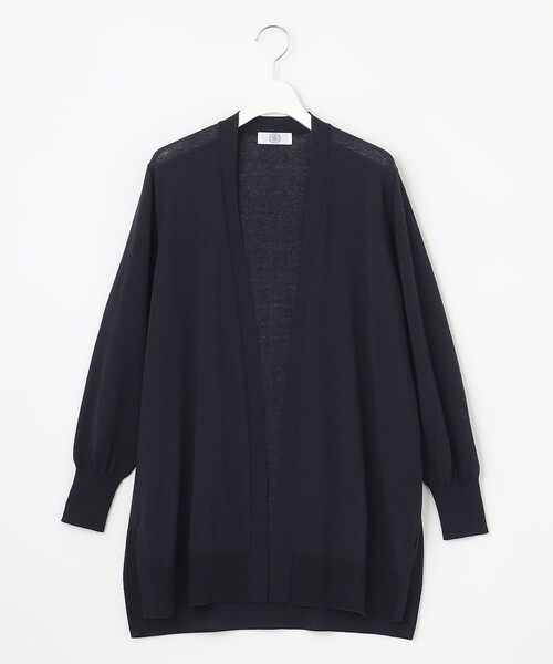 J.PRESS Ladies(J.プレス レディス)の「【洗える・UVケア】 サマー カーディガン(カーディガン/ボレロ・レディース・ライトグリーン系/ネイビー系/ブラウン系・SMALL)」の8枚目の写真
