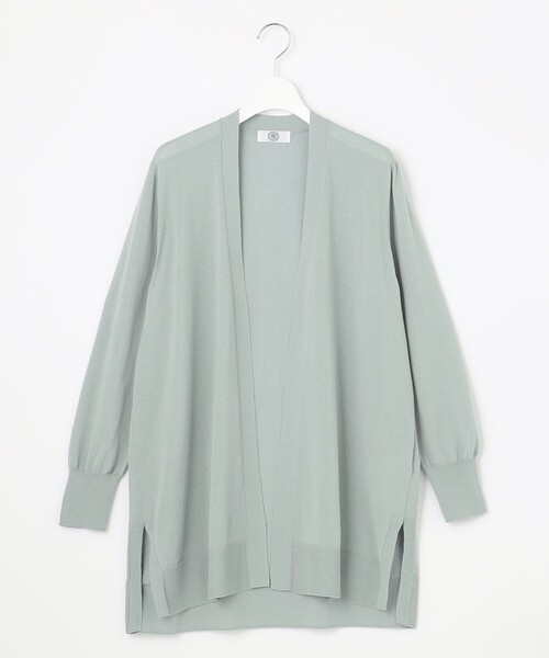 J.PRESS Ladies(J.プレス レディス)の「【洗える・UVケア】 サマー カーディガン(カーディガン/ボレロ・レディース・ライトグリーン系/ネイビー系/ブラウン系・SMALL)」の9枚目の写真