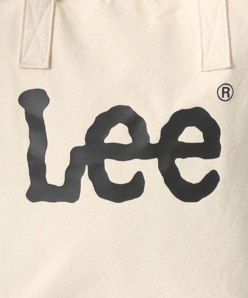 Lee(リー)の「Lee/リー キャンバス ビッグロゴ トートバッグ(トートバッグ・レディース・ラベンダー/ブラック/ターコイズブルー/オフホワイト・FREE)」の6枚目の写真
