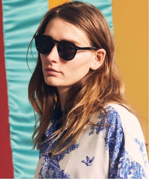 MAISON SPECIAL(メゾンスペシャル)の「【WEB限定】《ユニセックスアイテム》クラウンパントサングラス【MAISON SPECIAL/メゾンスペシャル】(サングラス・メンズ・グレー/ブラウン/ブラック/ダークブラック/イエロー・FREE)」の10枚目の写真