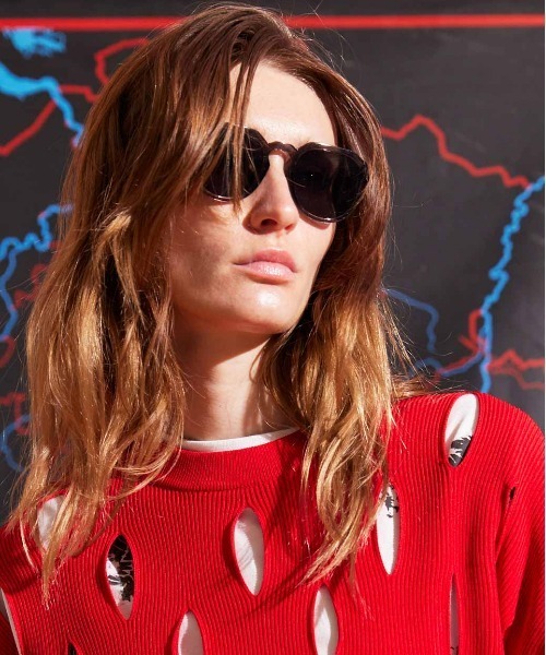 MAISON SPECIAL(メゾンスペシャル)の「【WEB限定】《ユニセックスアイテム》クラウンパントサングラス【MAISON SPECIAL/メゾンスペシャル】(サングラス・メンズ・グレー/ブラウン/ブラック/ダークブラック/イエロー・FREE)」の16枚目の写真