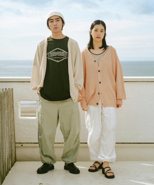 WHIMSIC（ウィムジック）の「【WHIMSIC×THRASHER】DIAMOND LOGO（Tシャツ/カットソー・メンズ・ブルー/グリーン/ボルドー・FREE）」の16枚目の写真