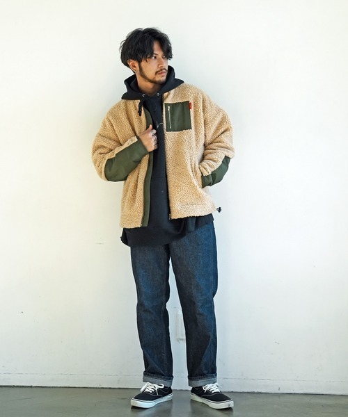B.I.D.(ビーアイディー)の「《Bz》【Leyline】Boa cutback jkt (LE)(その他アウター・レディース・ベージュ・FREE)」の6枚目の写真