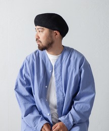 RACAL（ラカル）の「Gima Cotton Knit Beret / ギマコットンニットベレー（ハンチング/ベレー帽）」