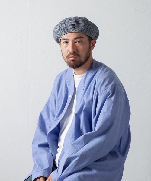 【セール】Gima Cotton Knit Beret / ギマコットンニットベレー(ハンチング/ベレー帽)|RACAL(ラカル) 【セール】Gima Cotton Knit Beret / ギマコットンニットベレー(ハンチング/ベレー帽)|RACAL(ラカル)