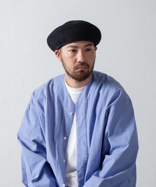 【セール】Gima Cotton Knit Beret / ギマコットンニットベレー(ハンチング/ベレー帽)|RACAL(ラカル) 【セール】Gima Cotton Knit Beret / ギマコットンニットベレー(ハンチング/ベレー帽)|RACAL(ラカル)