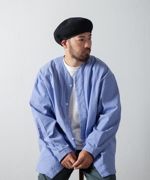 【セール】Gima Cotton Knit Beret / ギマコットンニットベレー(ハンチング/ベレー帽)|RACAL(ラカル) 【セール】Gima Cotton Knit Beret / ギマコットンニットベレー(ハンチング/ベレー帽)|RACAL(ラカル)