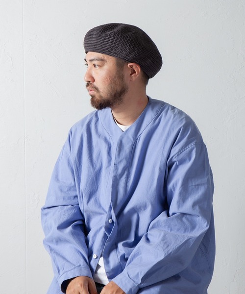 【セール】Gima Cotton Knit Beret / ギマコットンニットベレー(ハンチング/ベレー帽)|RACAL(ラカル) 【セール】Gima Cotton Knit Beret / ギマコットンニットベレー(ハンチング/ベレー帽)|RACAL(ラカル)