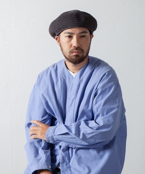 【セール】Gima Cotton Knit Beret / ギマコットンニットベレー(ハンチング/ベレー帽)|RACAL(ラカル) 【セール】Gima Cotton Knit Beret / ギマコットンニットベレー(ハンチング/ベレー帽)|RACAL(ラカル)