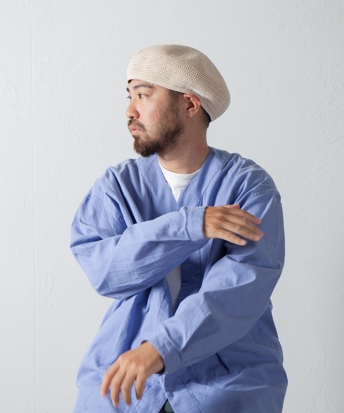 【セール】Gima Cotton Knit Beret / ギマコットンニットベレー(ハンチング/ベレー帽)|RACAL(ラカル) 【セール】Gima Cotton Knit Beret / ギマコットンニットベレー(ハンチング/ベレー帽)|RACAL(ラカル)