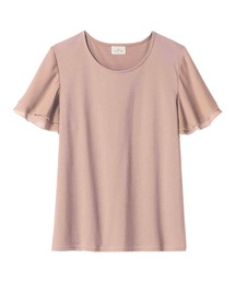 袖シフォンゆるＴシャツ